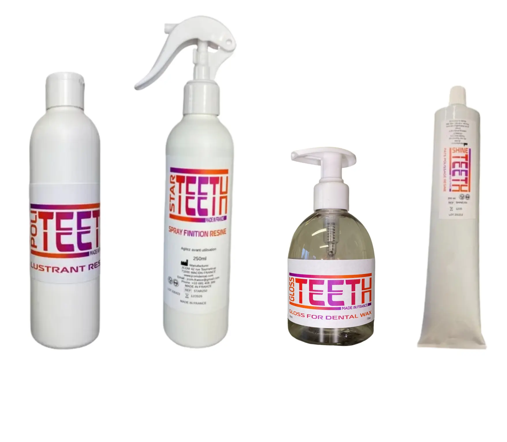 Lustrants et produits de polissage dentaire