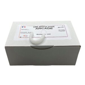 Cire blanche arcade 100 pièces