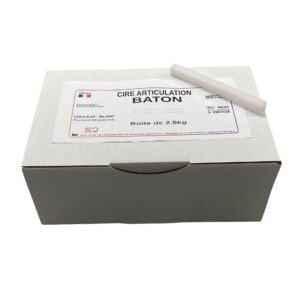 Cire blanche bâton boite de 2.5kg